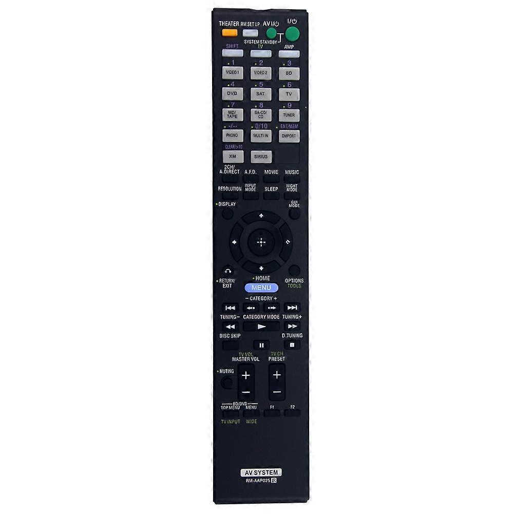 Remote Control RM-AAP025 Replacement for Sony AV Receiver System STR-DA2400ES