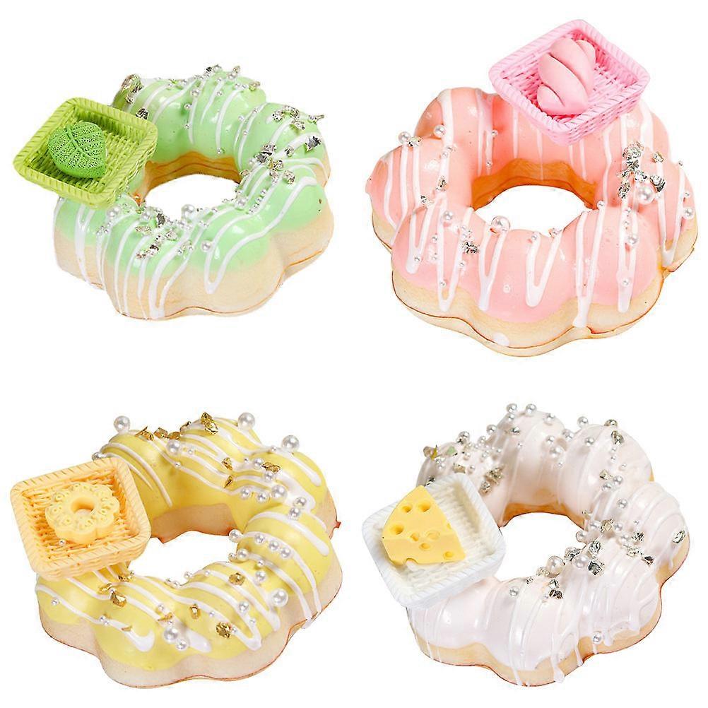 Simulation Donuts Models Fake Donuts for Photo Props 12Pcs Assorted