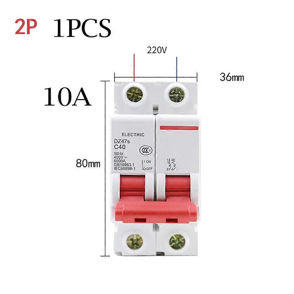 Mosiee AC Miniature Circuit Breaker 2P Circuit Breaker Solar AC Disconnector MCB AC220A