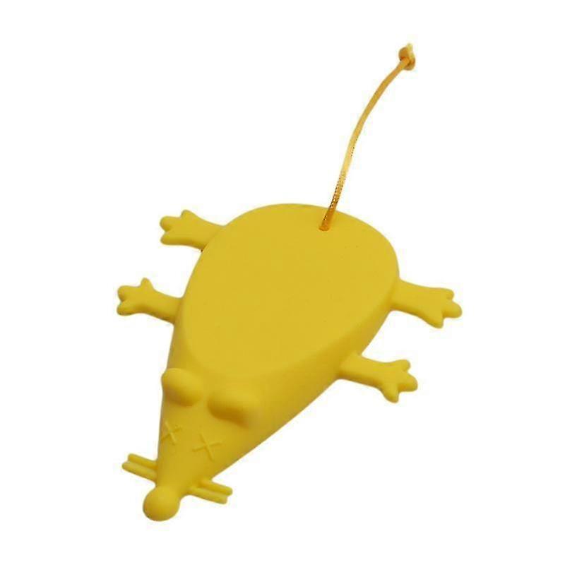 Decorative mouse door stop in soft rubber for floor safety