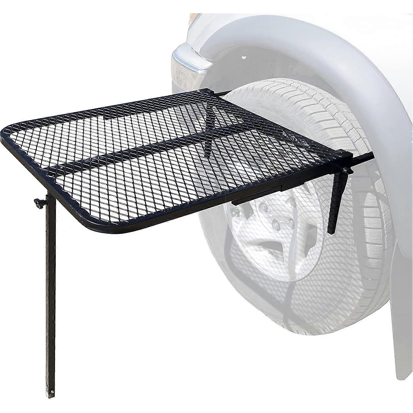 Portable Car Tire Picnic Table Sturdy Durable Convenient Foldable Compact Size For Camping And Outdoor Adventures