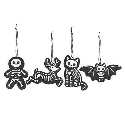Something Different Skeleton Cookie Ornament Set (Pack of 4)