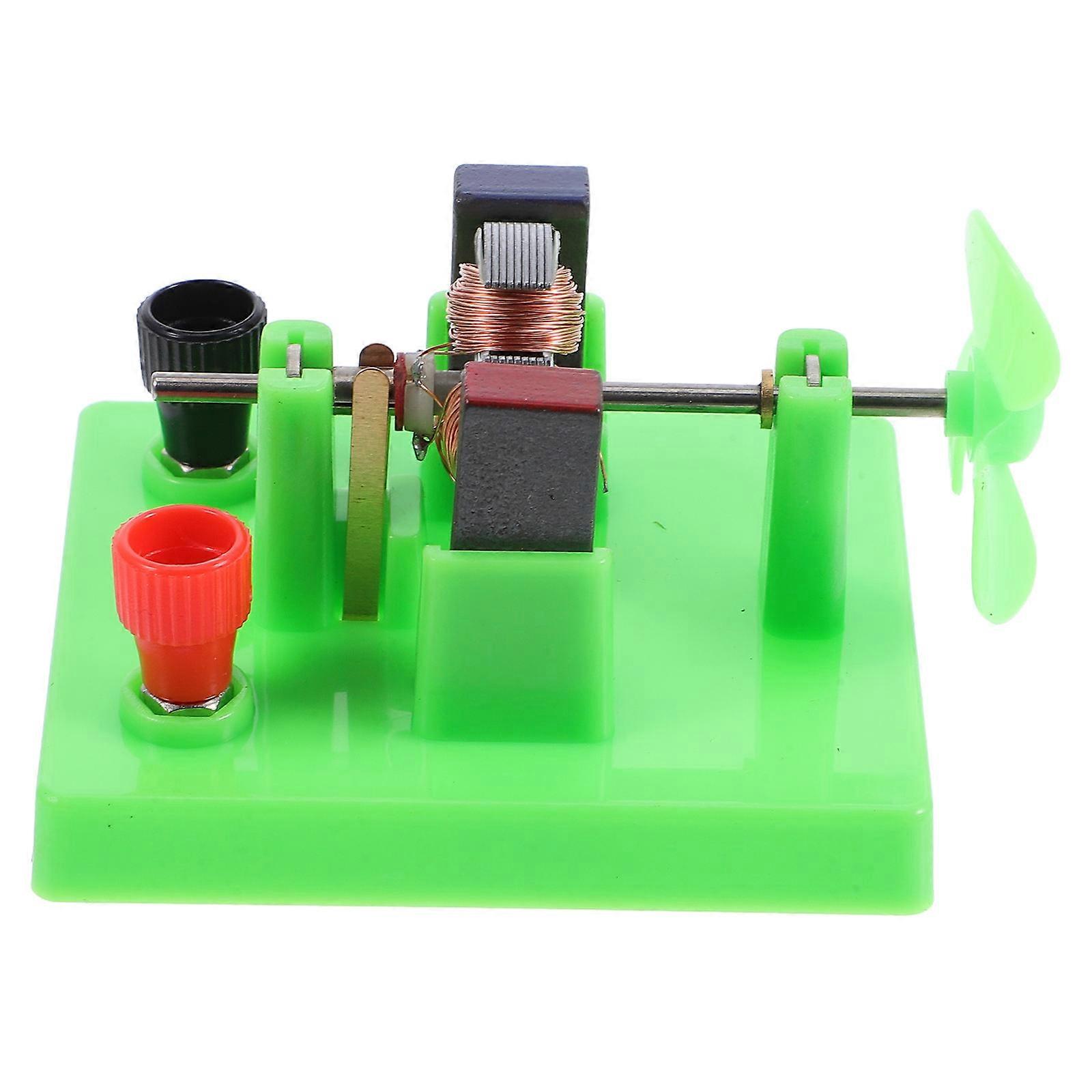 Small DC Electrical Motor Assemble Model STEM Science Lab Physics Learning Experiment Toy for School Students Practicing