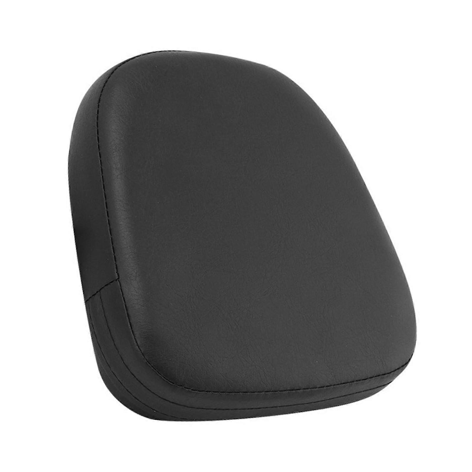 Motorcycle Passenger Backrest with Cushion and Removable Luggage Rack for Enhanced Security Retro Style
