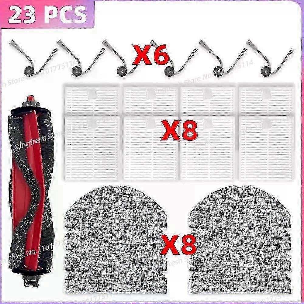 Accessories Kit for Roborock Q7, Main Brush, Filter, Mop, Dust Bag