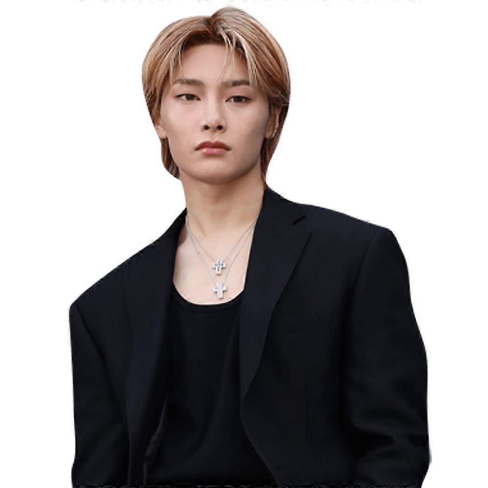 I N (Black Outfit) Half Body Buddy Cutout