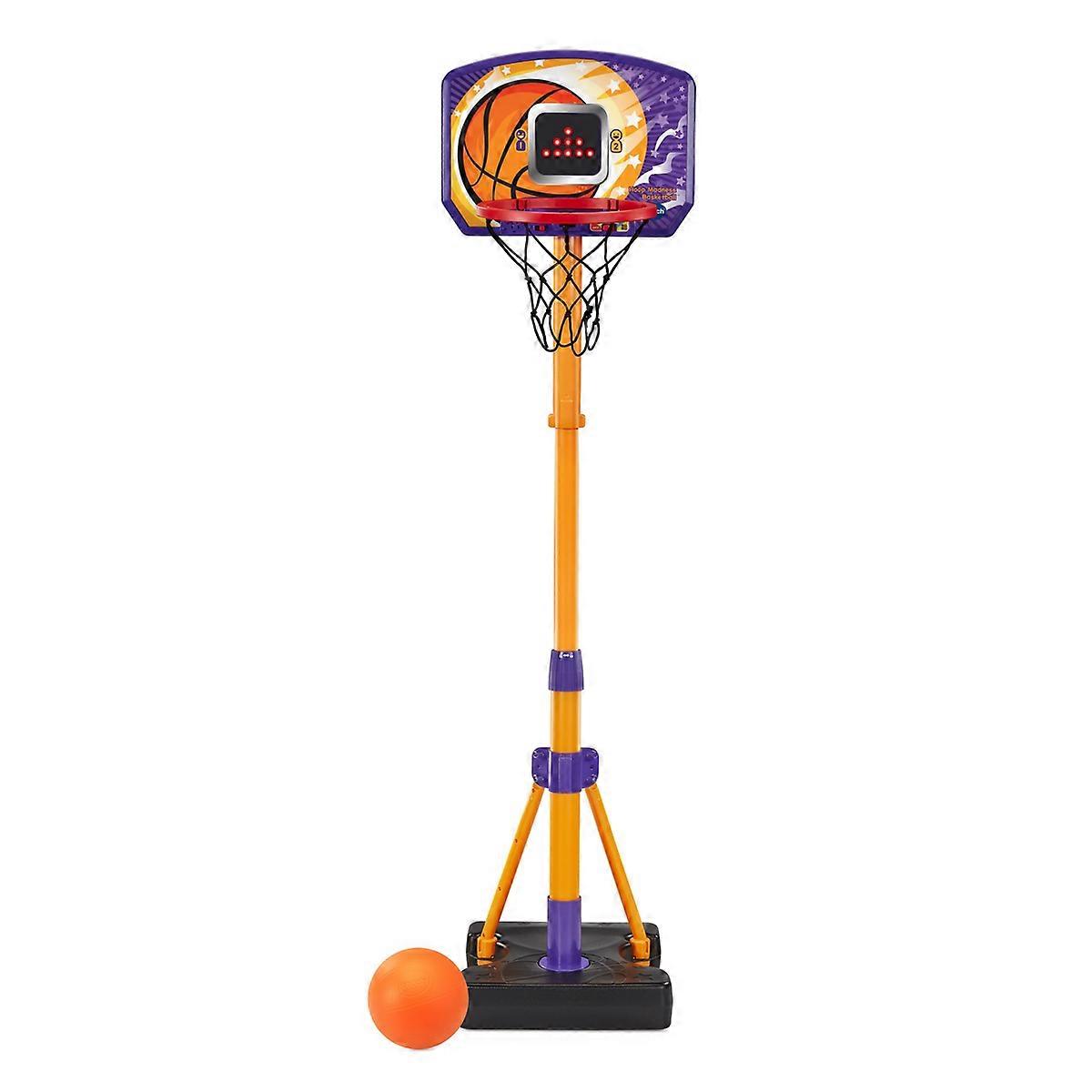 Vtech Hoop Madness Grow With Me Basketball Hoop, Electronic, Adjustable, Ages 3-6
