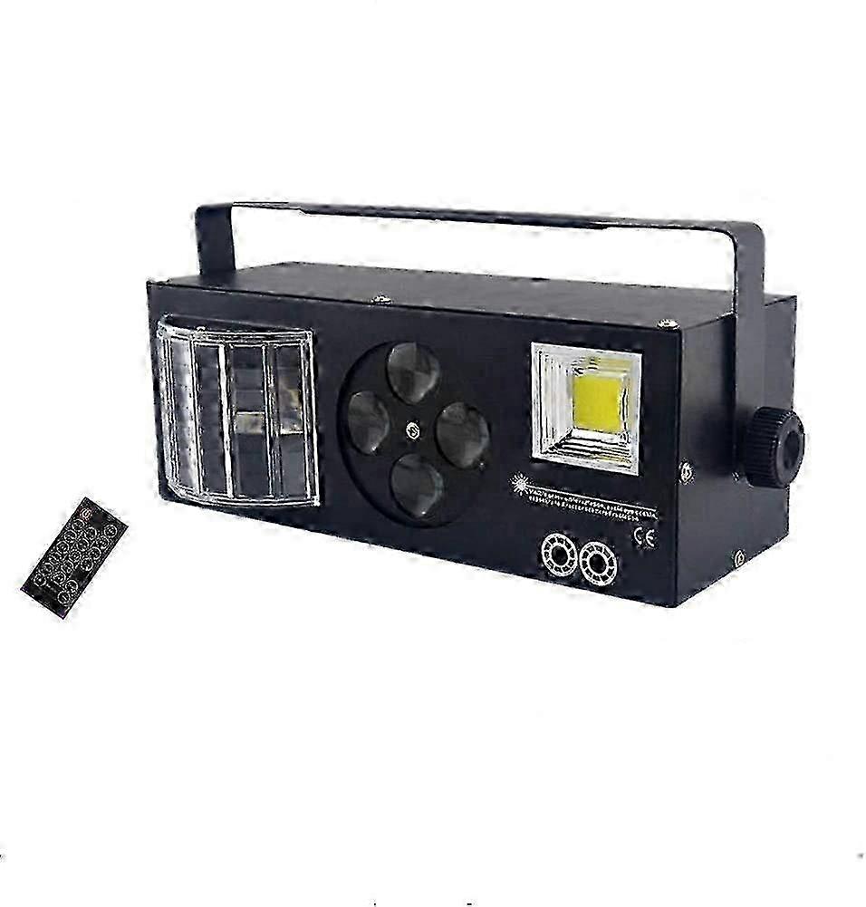 Stage Lights,MARYGEL 4 in 1 Mixed Effect RGBW LED Pattern Lights Strobe Light By Remote DMX Control