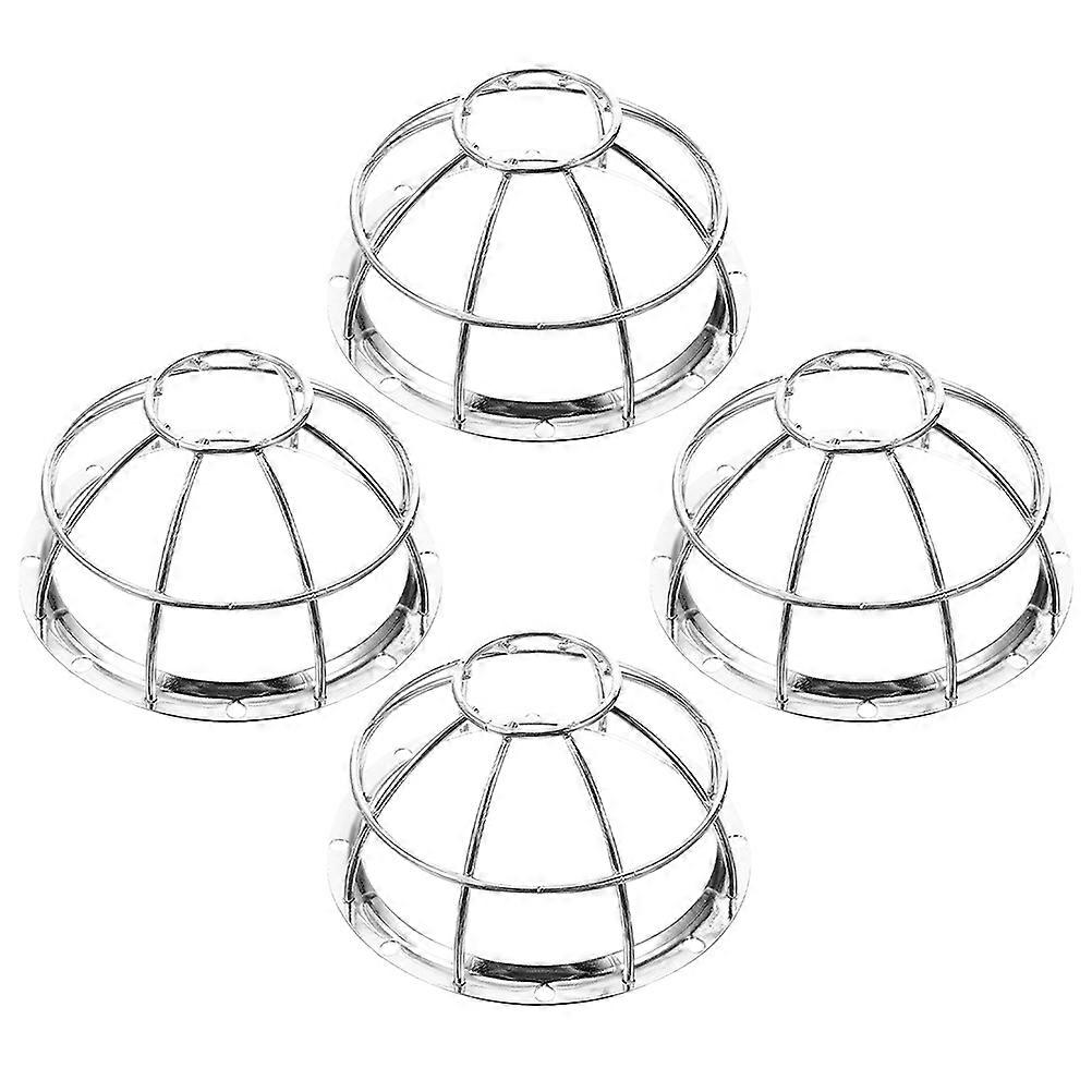 Silver Protective Cover for Sprinkler Head Protection 4Pcs Cage