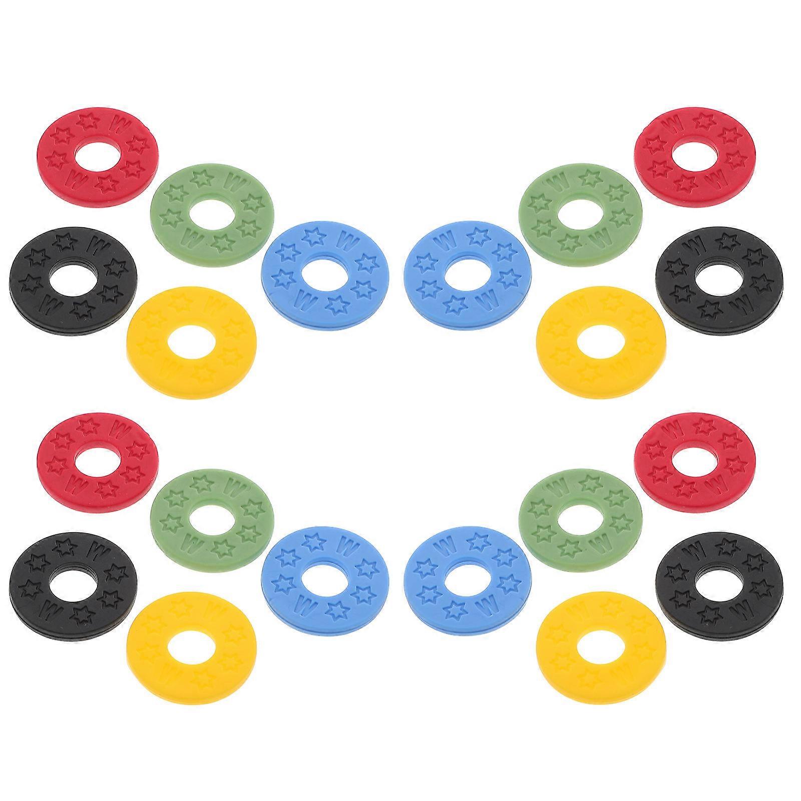 Guitar Straplock Easy Installation For Music Performance Guitarists Black 20Pcs