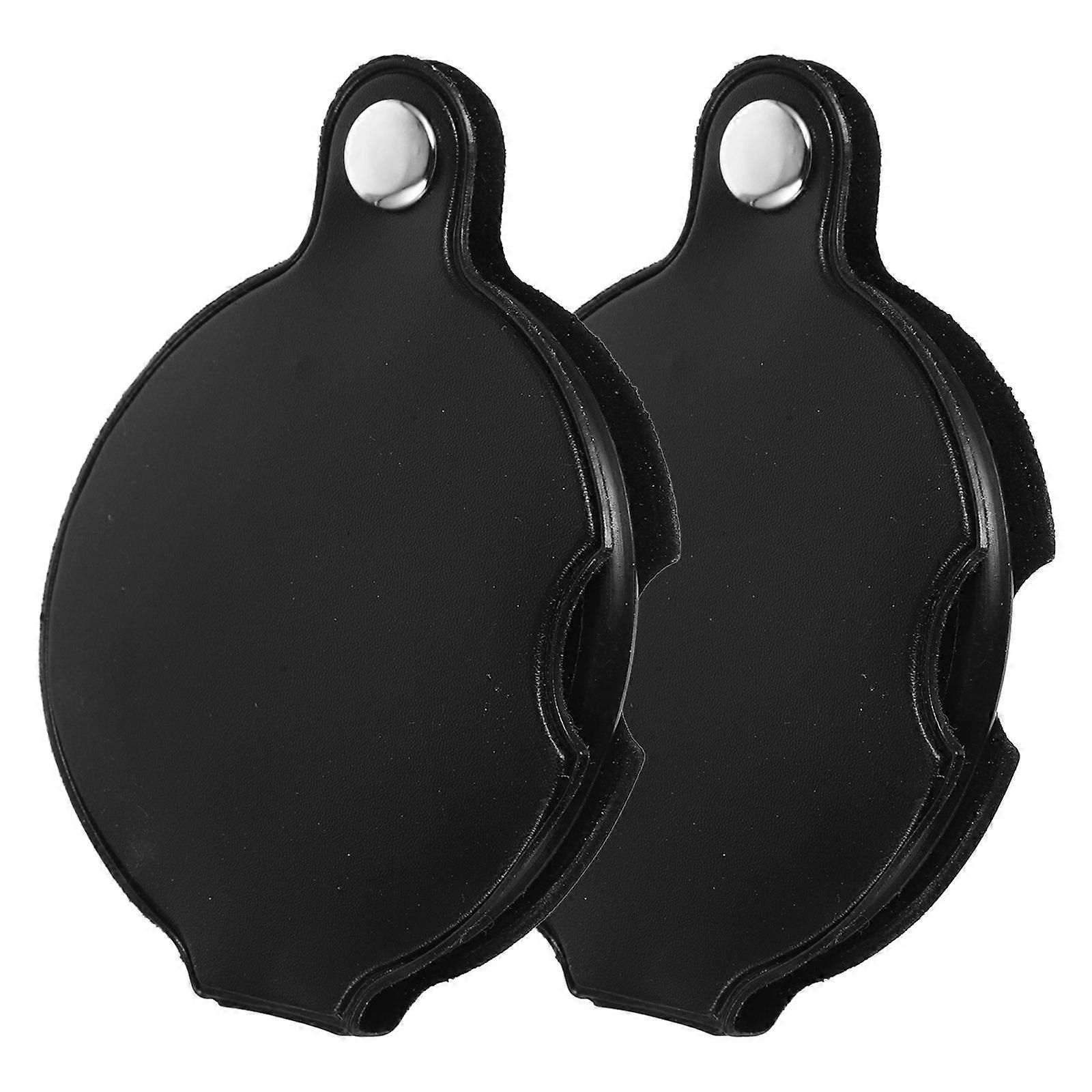 Mini Pocket Magnifier for Reading with 5X Magnifying Lens 2Pcs Set