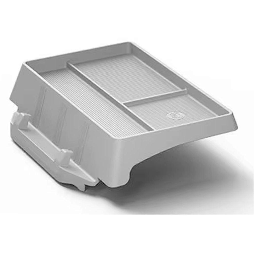 Dashboard Storage Box for Tesla Model 3 Model Y Silicone Glasses and Key Tray Center Console Organizer Bracket Gray