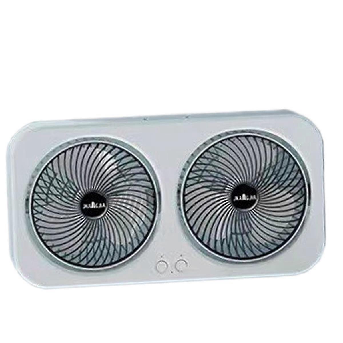 USB Type C Rechargeable Hangable Mute Cooling Fan Black
