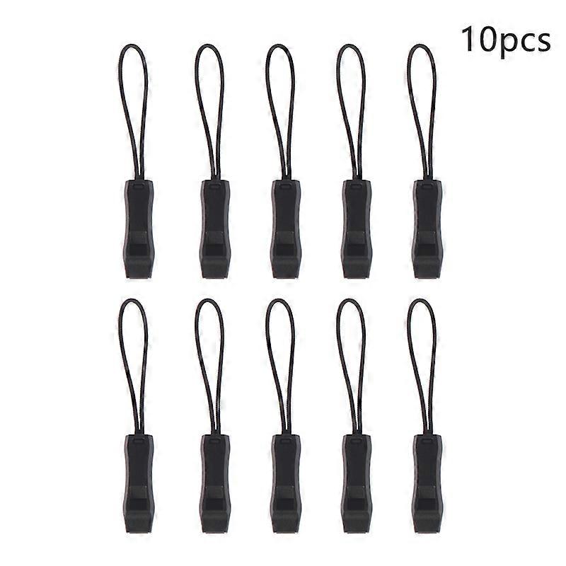 משרוקית חירום ספורט משחק משרוקית רב תכליתית משרוקית כפולה צינור כפול להקה עם חבל זנב חיצוני קמפינג טיולים 5 יחידות