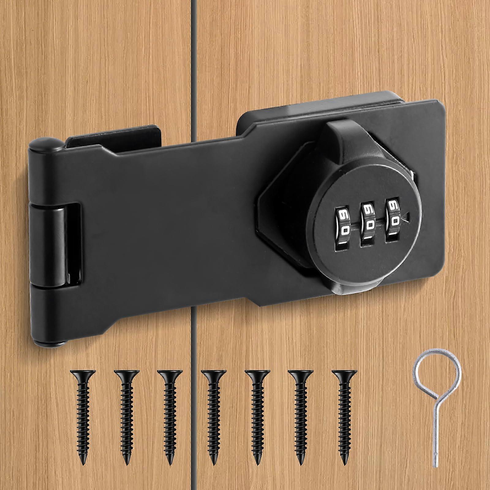 Cabinet Combination Lock with Keyless Password Access, Childproof Safety for Kitchen and Cupboards