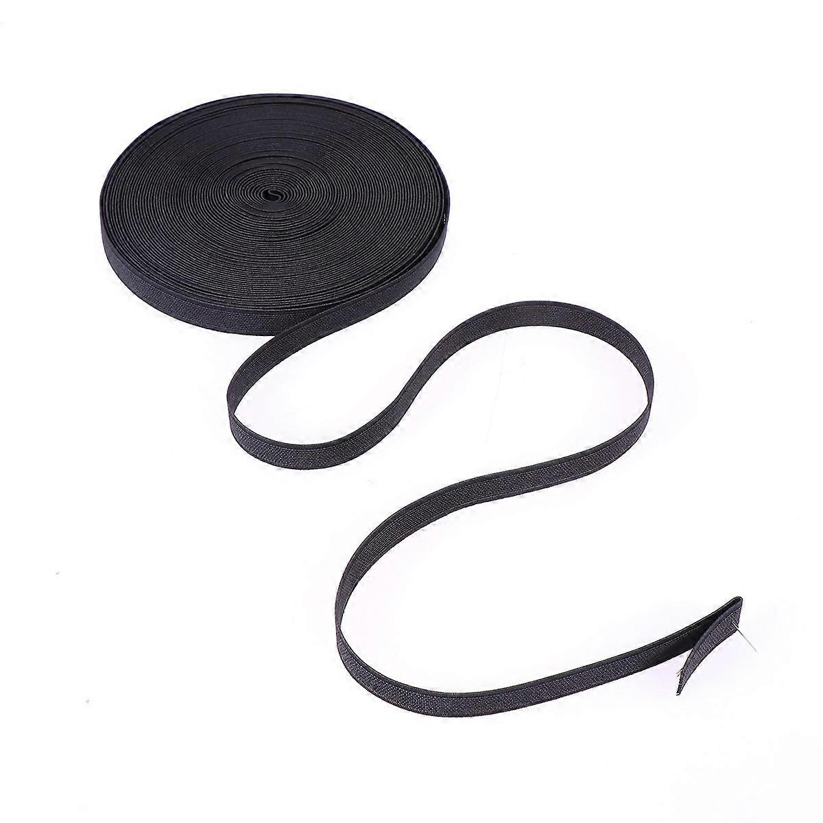 DIY Elastic Band 1.5Cm Width Perfect For Shoes Decoration 2 Rolls Thickened Plain Elastic Band For General Consumers
