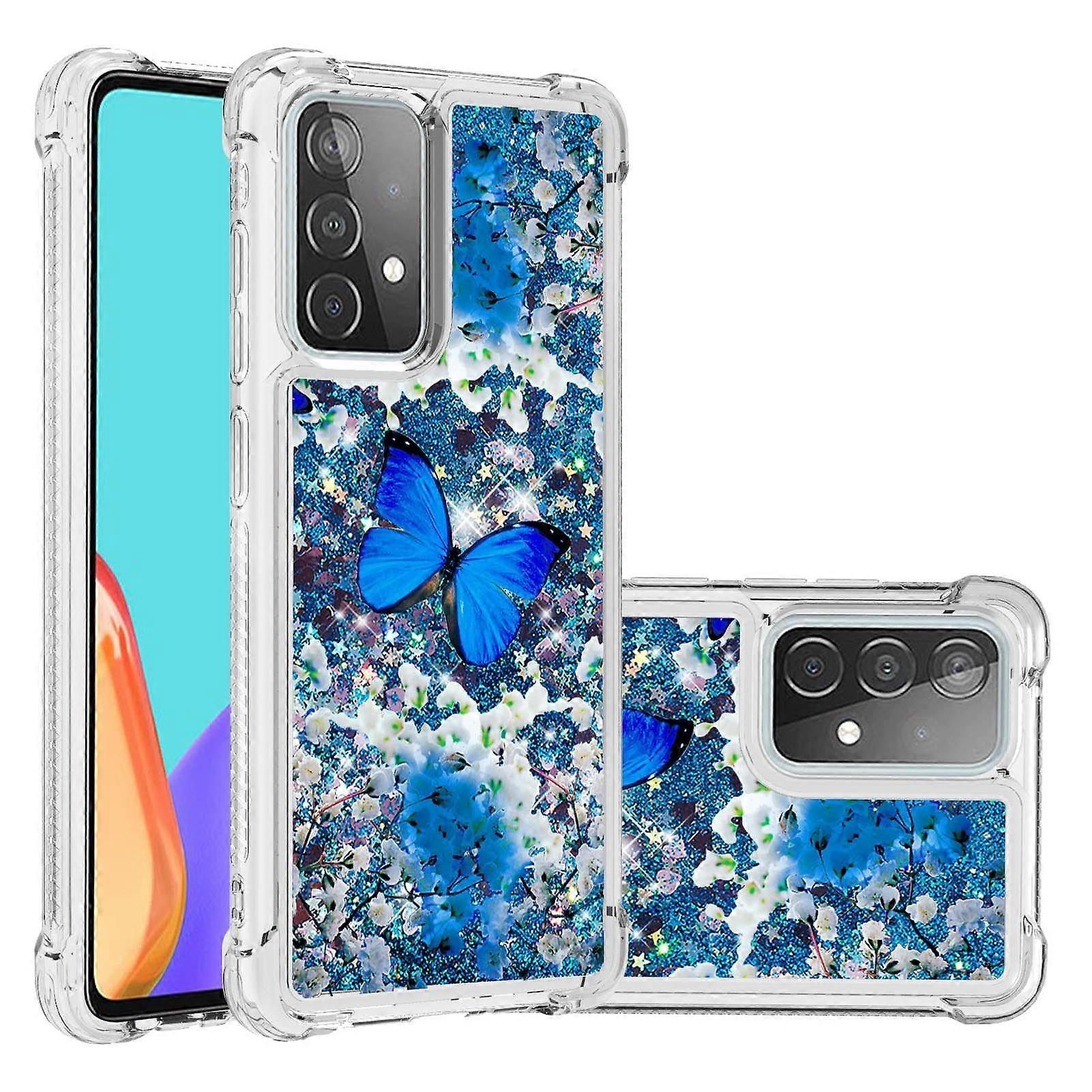 Patterned Quicksand Shockproof Protector for Samsung Galaxy A52 4G/5G/A52s 5G TPU Shell
