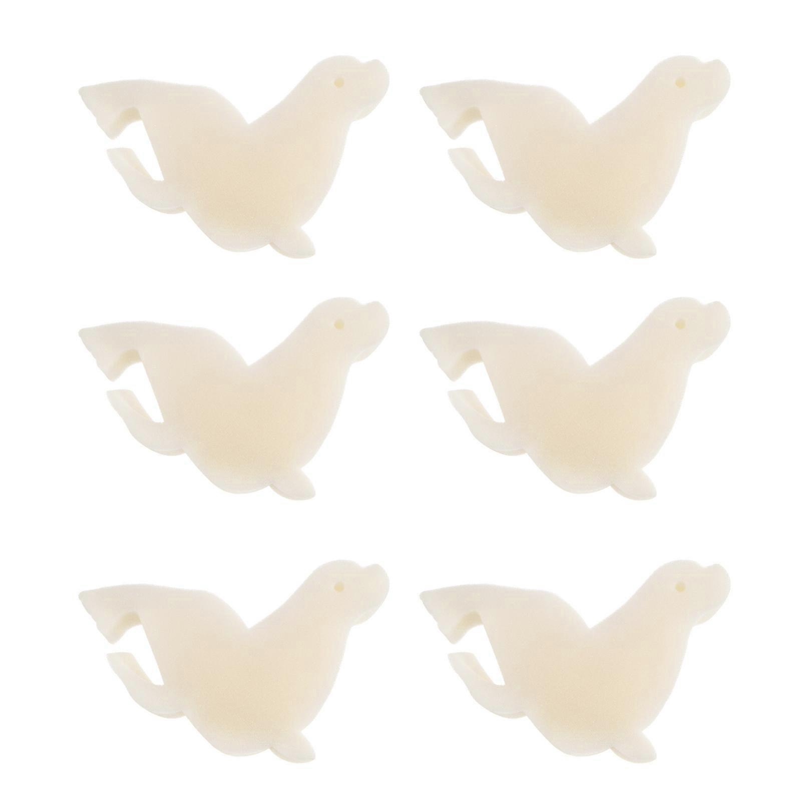 Pool Filter Sponge for Oil Absorbing in Swimming Pool 6Pcs White Pack