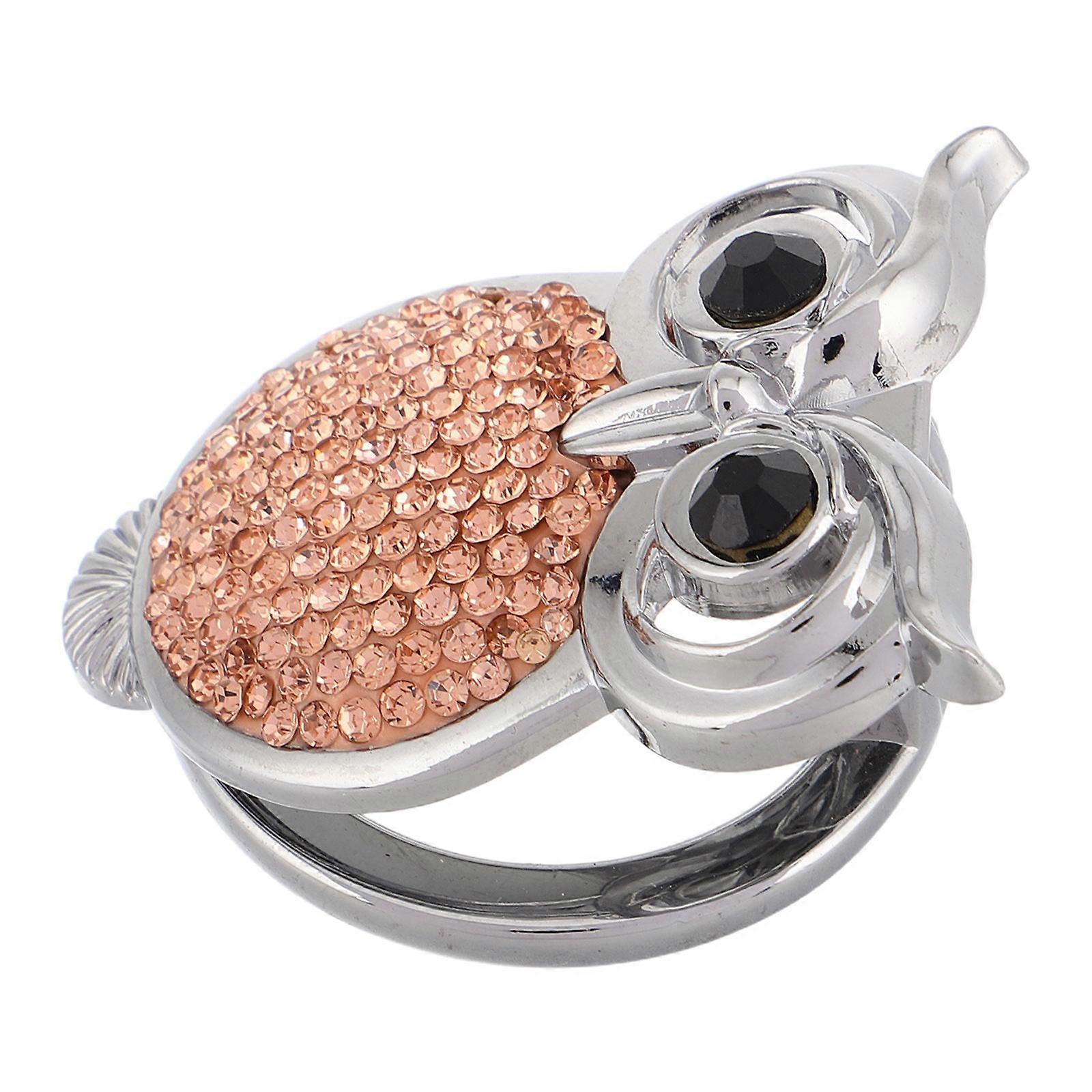 Car Interior Push to Start Button Cover with Owl Design 5Pcs