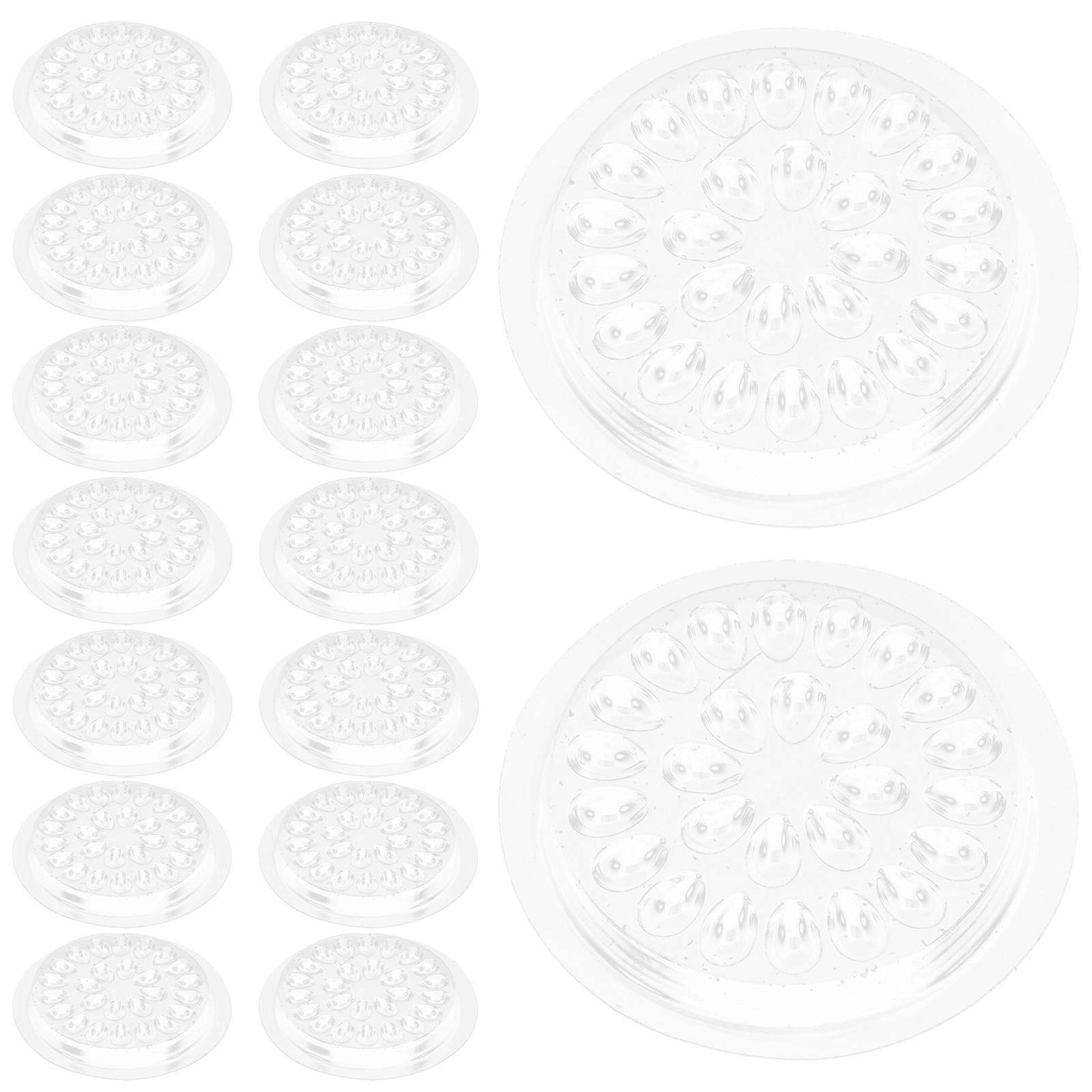 Eyelash Holder Acrylic Lash Tool for False Lashes 30Pcs Glue Holder