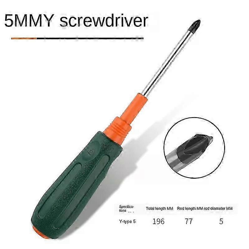 Magnetic Screwdriver Set with UShaped YShaped Triangle Bits and Ergonomic NonSlip Grip