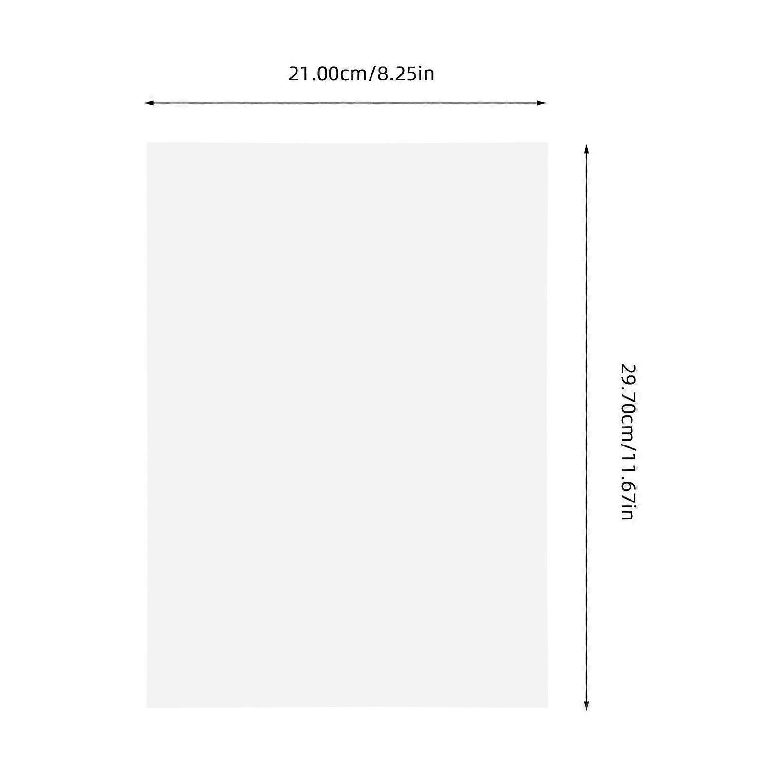 10 Sheets Printable Material Printable Sheet Bookmark Cutting Sheet Printable Material PVC Sheet