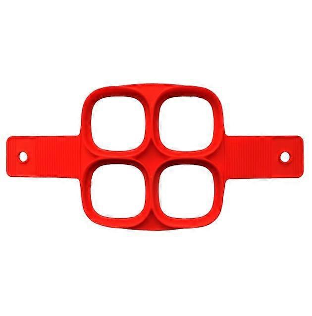 Silicone Pancake Maker Square Non Stick Egg Cooker Heat Resistant Easy Flip Breakfast Tool