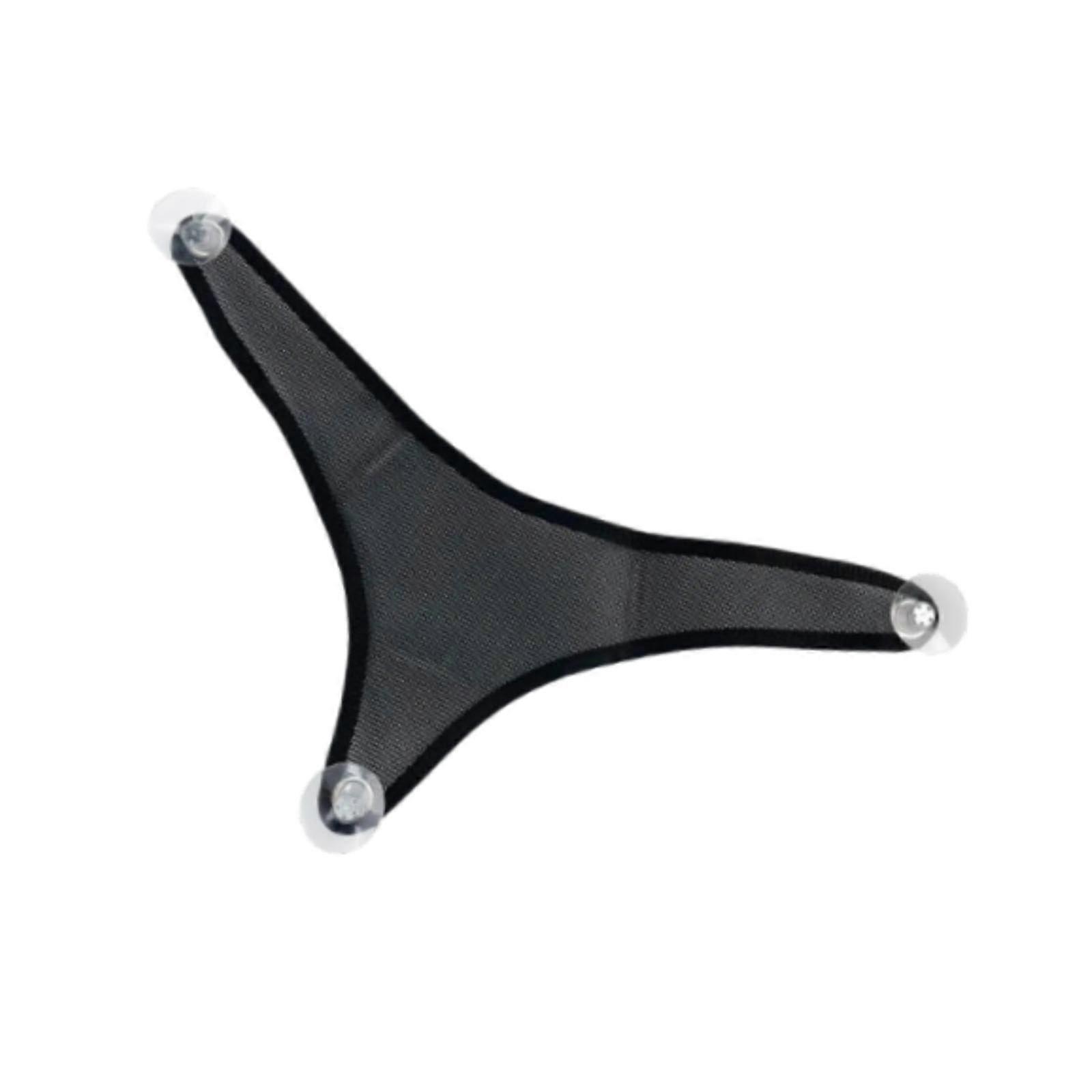 Reptile Hammock for Bearded Dragons with Breathable Canvas and Secure Suction Cups, Triangular Lounger for Lizards