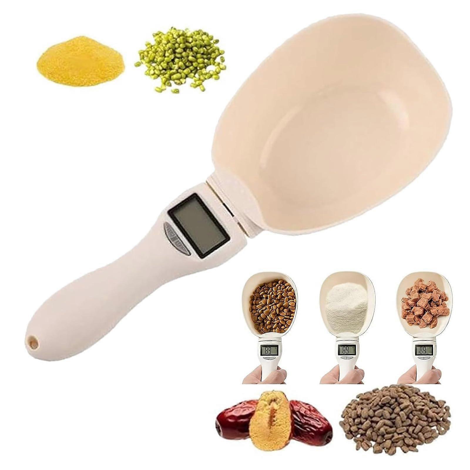 Digital Measuring Spoon Scale with  Precision Sensor LCD Display for Cooking Baking Pet Food 1pcs