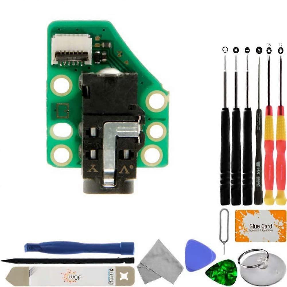 Headphone Jack Replacement Board with Tools for Clear Audio  for Nintendo Switch Lite