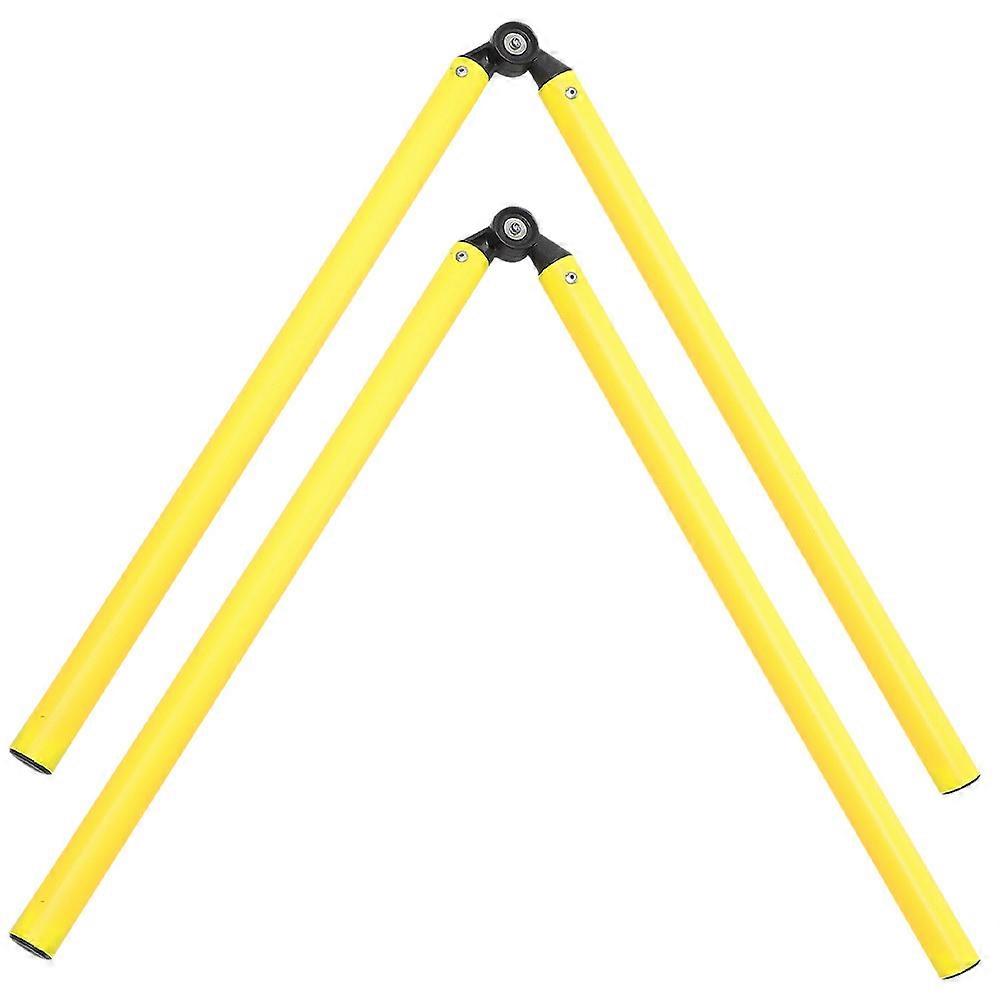 Football Training Sign Pole for Hurdling 2Pcs Durable Tool