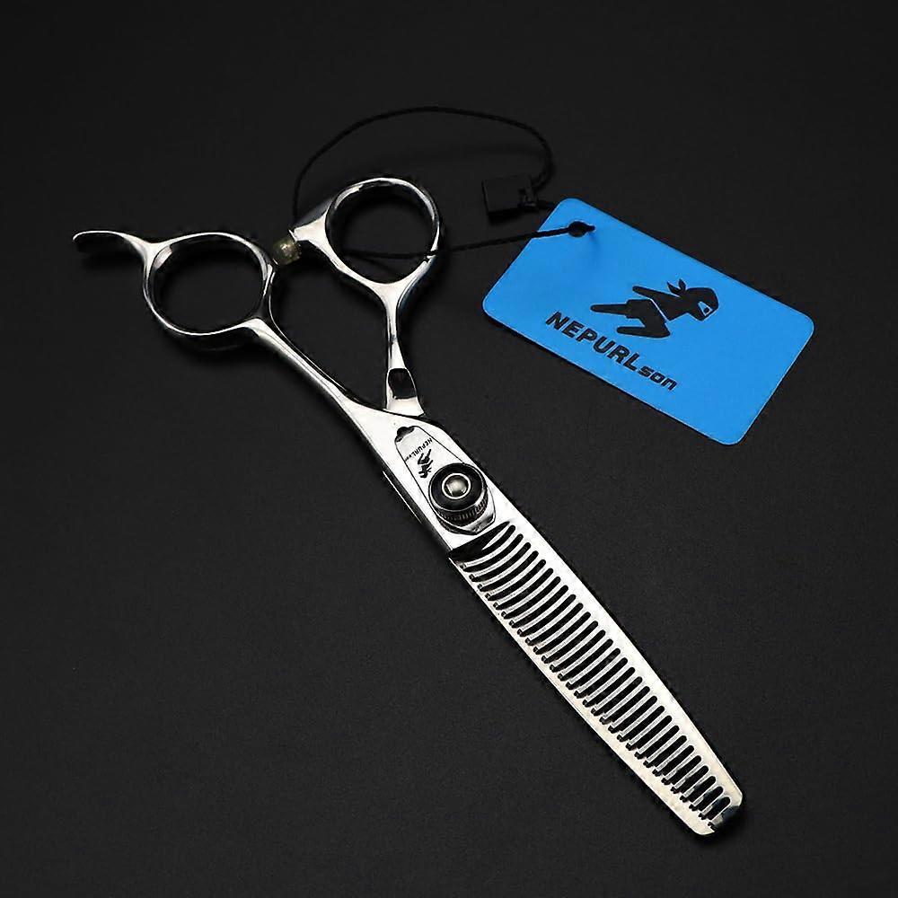 Professional Hair Thinning Scissors 6.0 Inch DoubleSided Shears with Precision Thinning Control