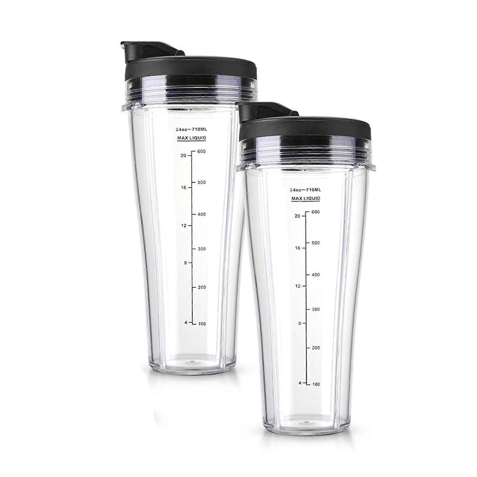 24oz Blender Replacement Cup Juicer Container with Durable Construction for Hassle Blending