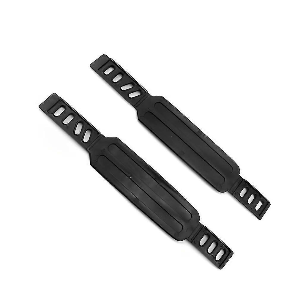 1 Pair Universal Replacement Pedal Straps for Exercise Bike and Spin Bike, Durable Adjustable