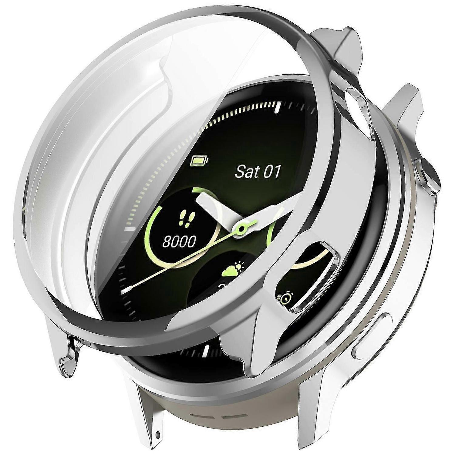 Full Coverage TPU Electroplated Watch Protective Cover