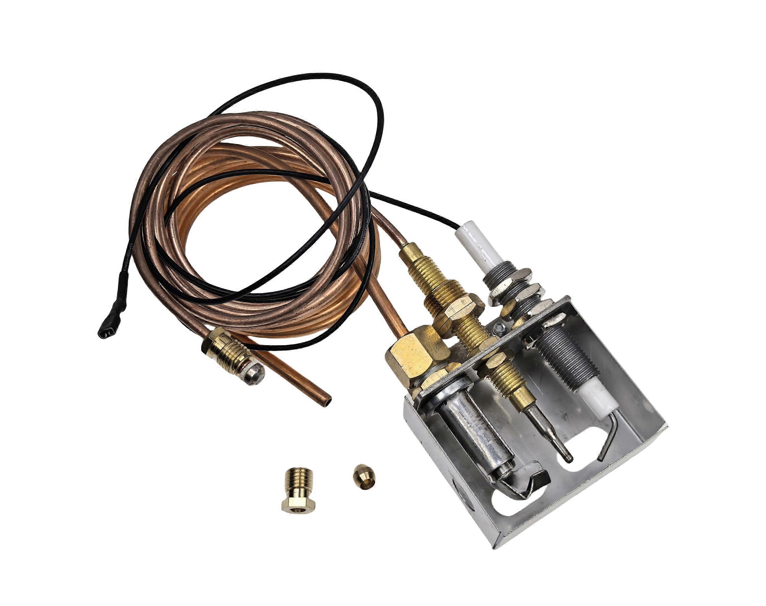 Propane Fireplace Pilot Burner Igniter Kit with Reliable Spark Ignition for Fire Pits