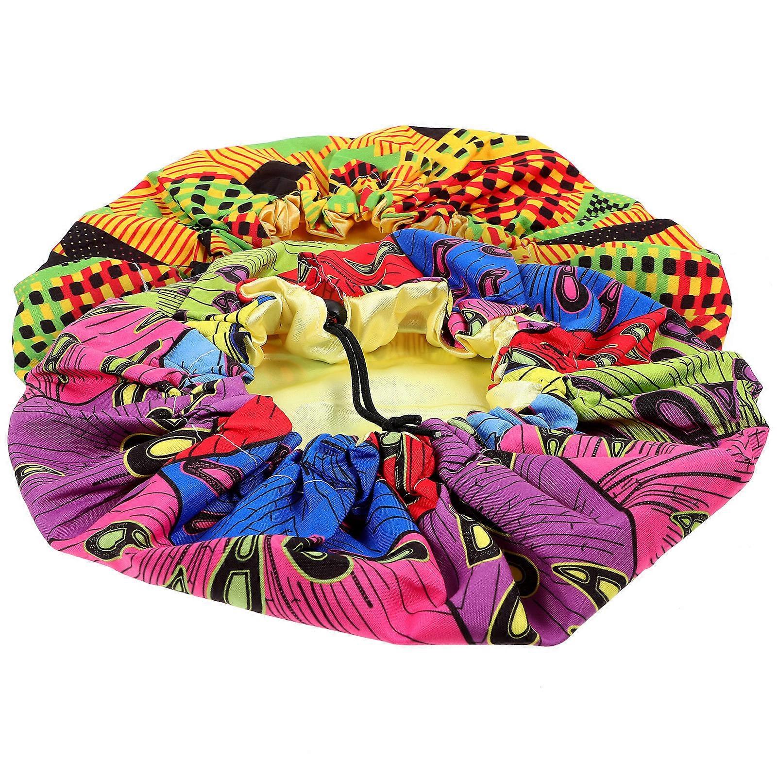 Kids Sleeping Cap Adjustable 2Pcs for Sleeping Assorted Color Caps