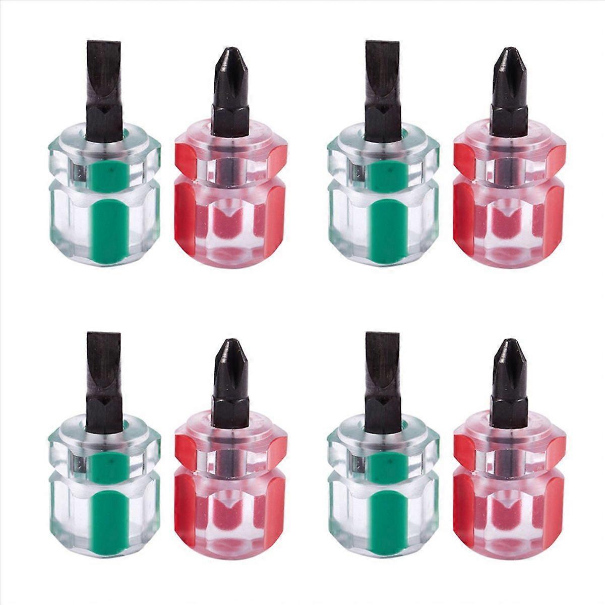 2 pcs Flat Screwdriver Split Repair Tools Kit Set Green+Red