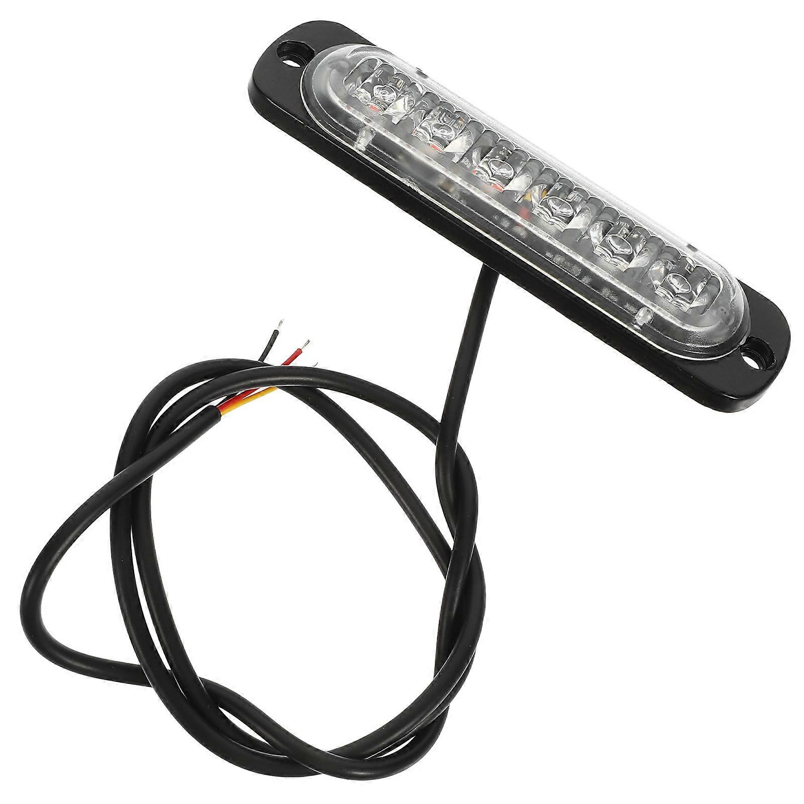 Emergency Light 18W Strobe Light 6 Leds with 18 Modes for Trucks