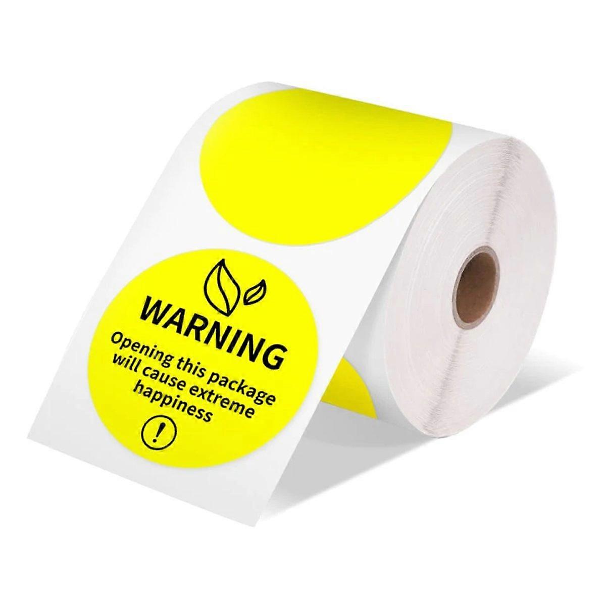 Shipping Label Printer Label Sticker 2X2 750Pcs Yellow