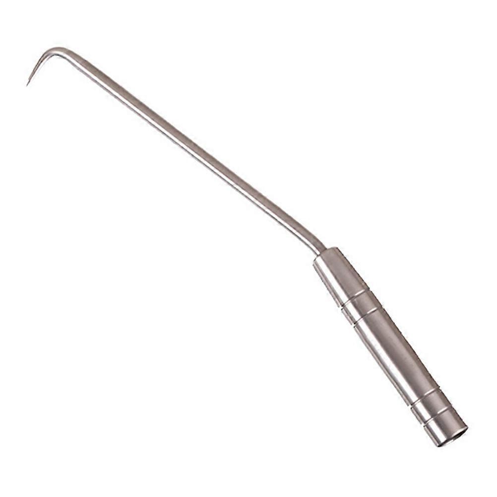 Silver Rebar Tie Hook Tool Labor-Saving Construction Wire Tool 1Pcs