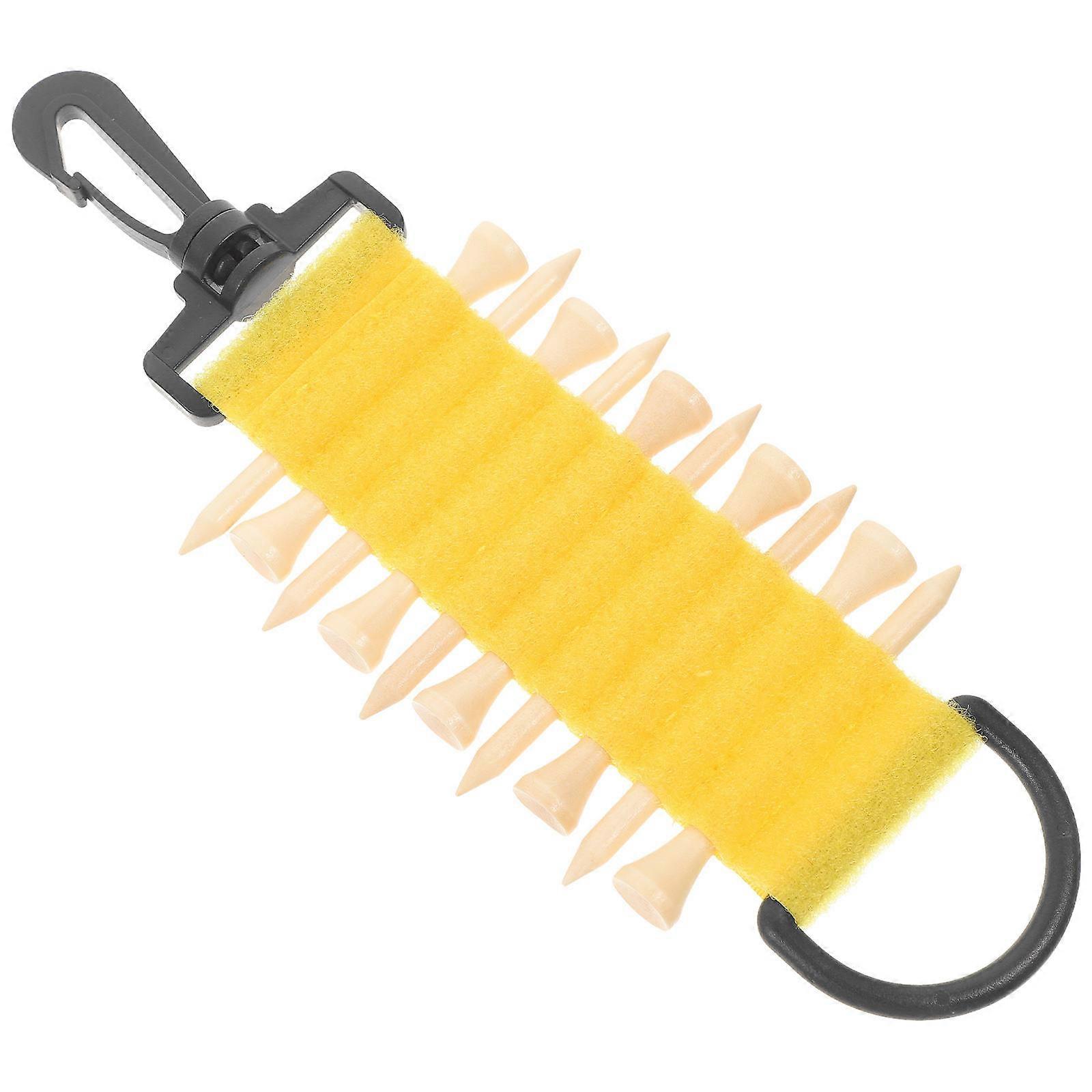 Golfs Tee Holder Container for Golfs 2Sets Plastic Portable Carrier