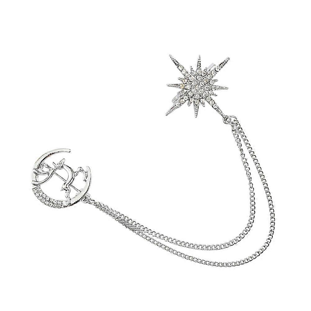 Brooch Decorative Chain Lapel Pin for Decor Use