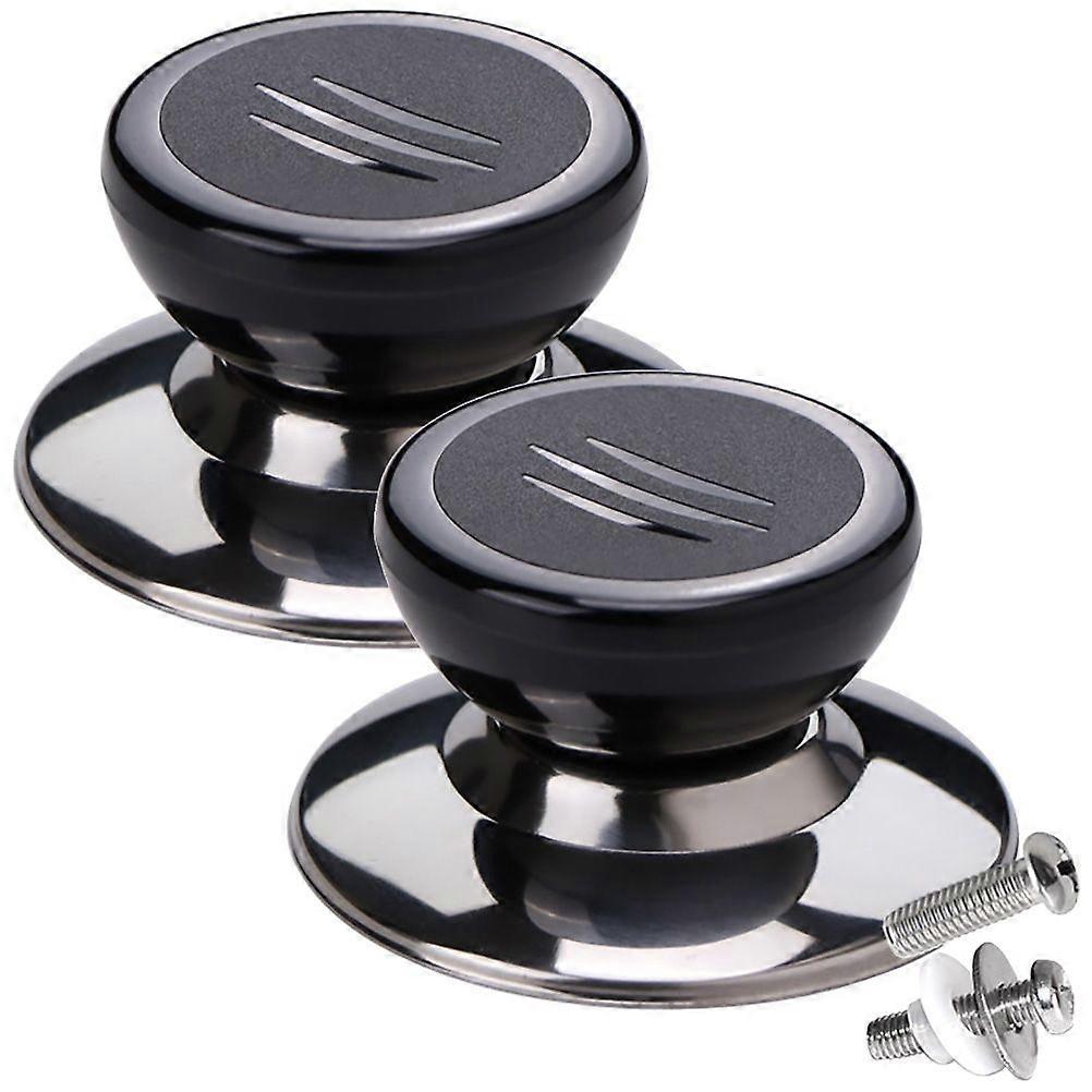 2Pcs Pot Lid Knobs Universal Pot Lid Cover Knob Replacement Kitchen Cookware Knob Handle
