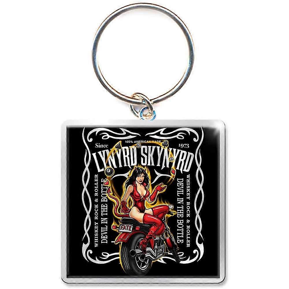 Lynyrd Skynyrd Keyring Devil In The Bottle Keychain