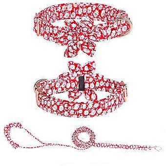 Colliers pour chiens à fleurs, adorables colliers pour animaux de compagnie à motifs floraux, colliers pour chiens ajustables,