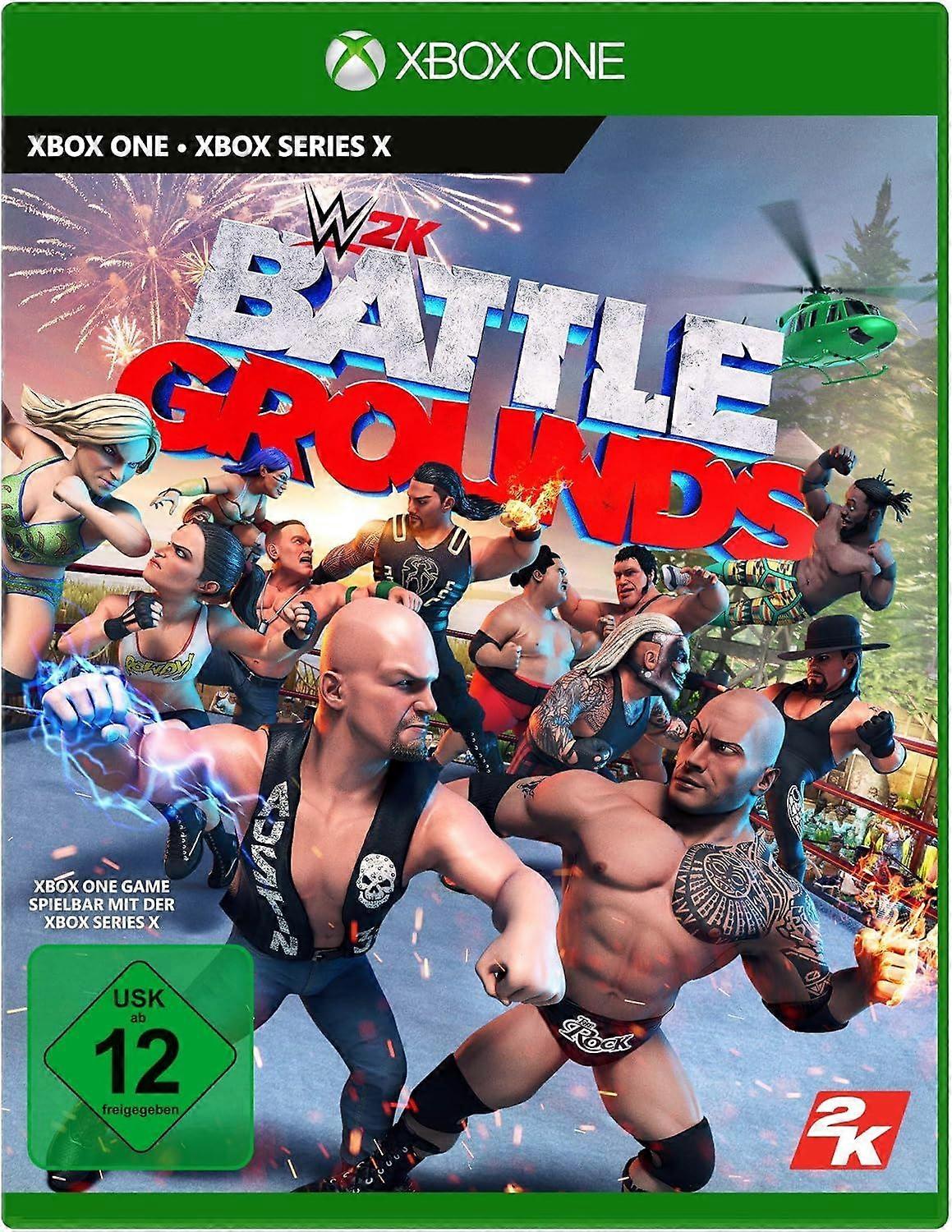 WWE Battlegrounds Xbox One Game (German Box)
