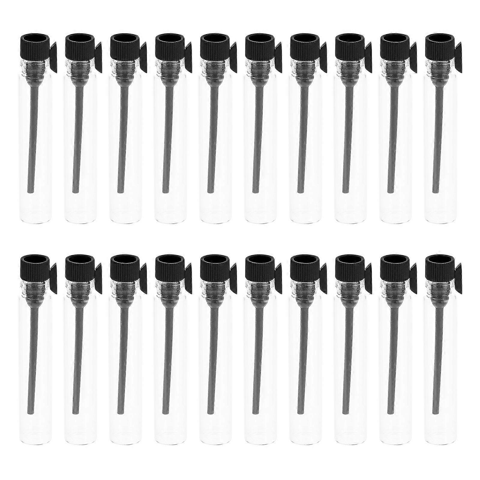 Perfume Storage Bottles Glass for Storage Use Practical 100Pcs