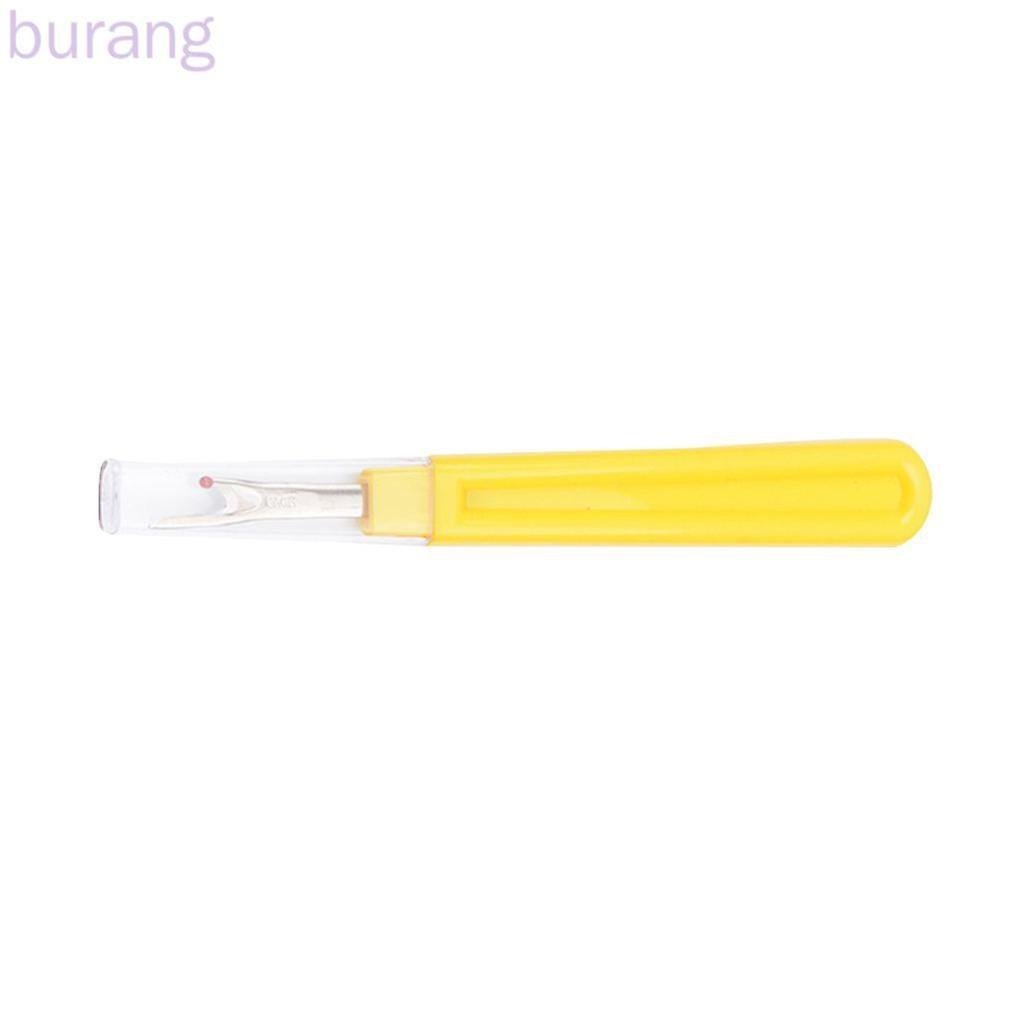 Plastic handle sewing thread cutter/removal tool (random color)