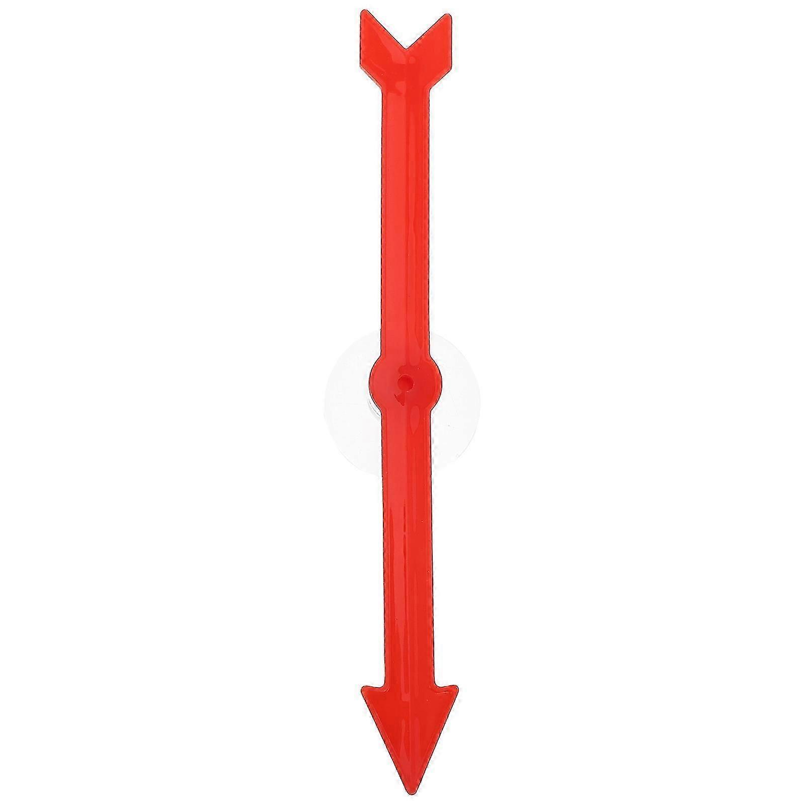 Rotating Arrow Suction Cup Pointer, Plastic, Red, 4Pcs for Game Board